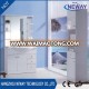 Floor standing pvc white bath cabinet with mirror